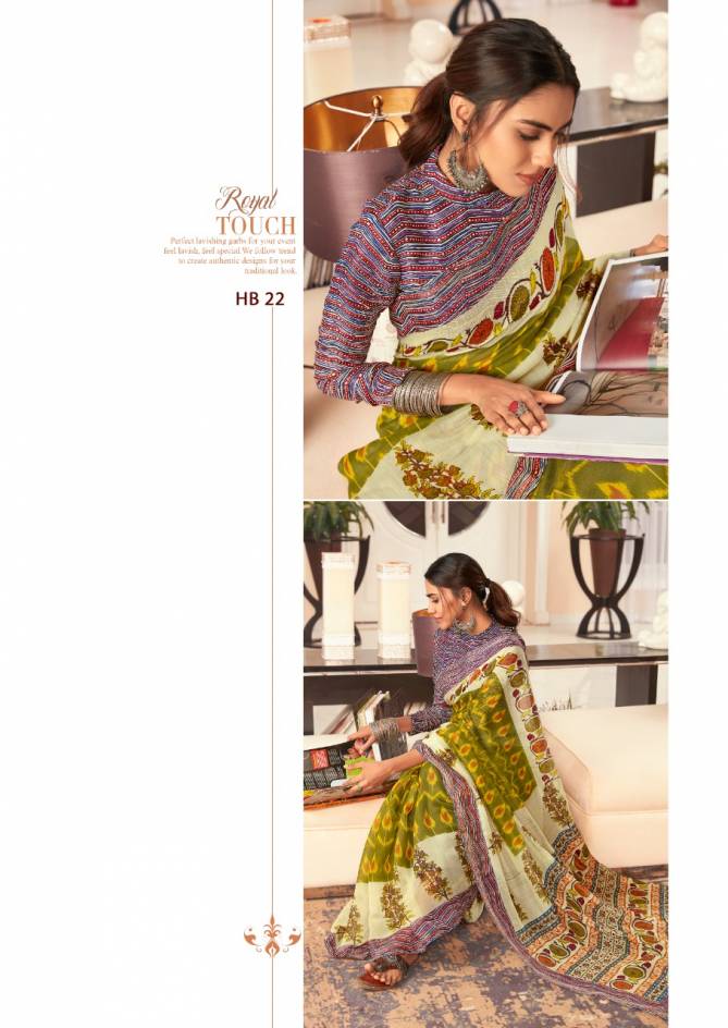 Sr Hand Block Print 3 Fancy Designer Mul Mul Cotton Latest Saree Collection